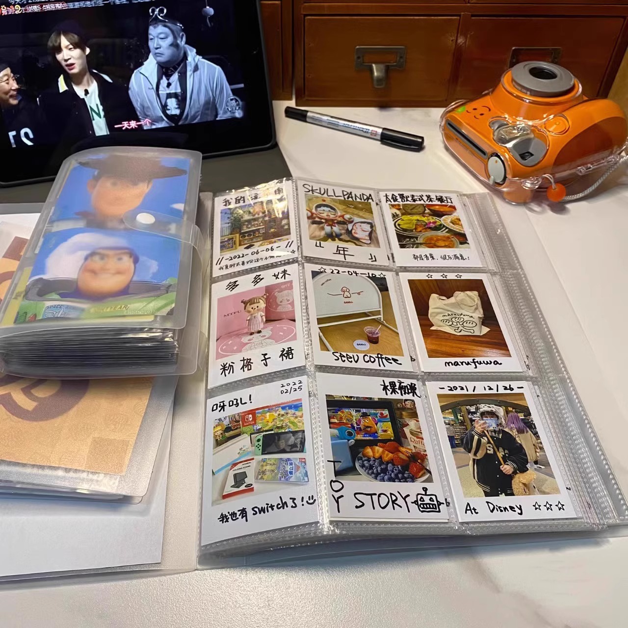 3 inch-the photo storage postcard sticker film ticket card book card souvenir card photo album